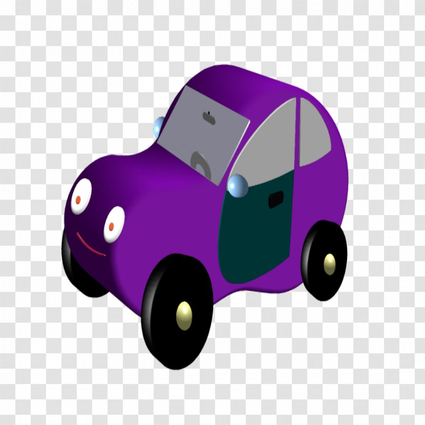 Car Free Content Clip Art - Automotive Design - Purple Toy Cliparts Transparent PNG