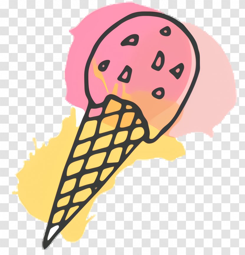 Ice Cream Cone Background - Cones Transparent PNG