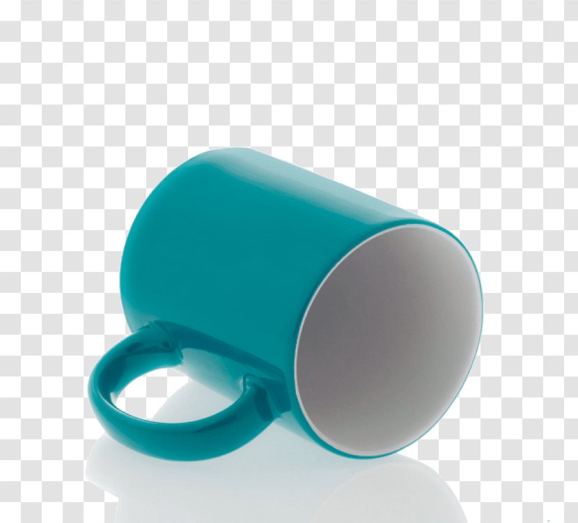 Mug Color Green Plastic - Popularity Transparent PNG