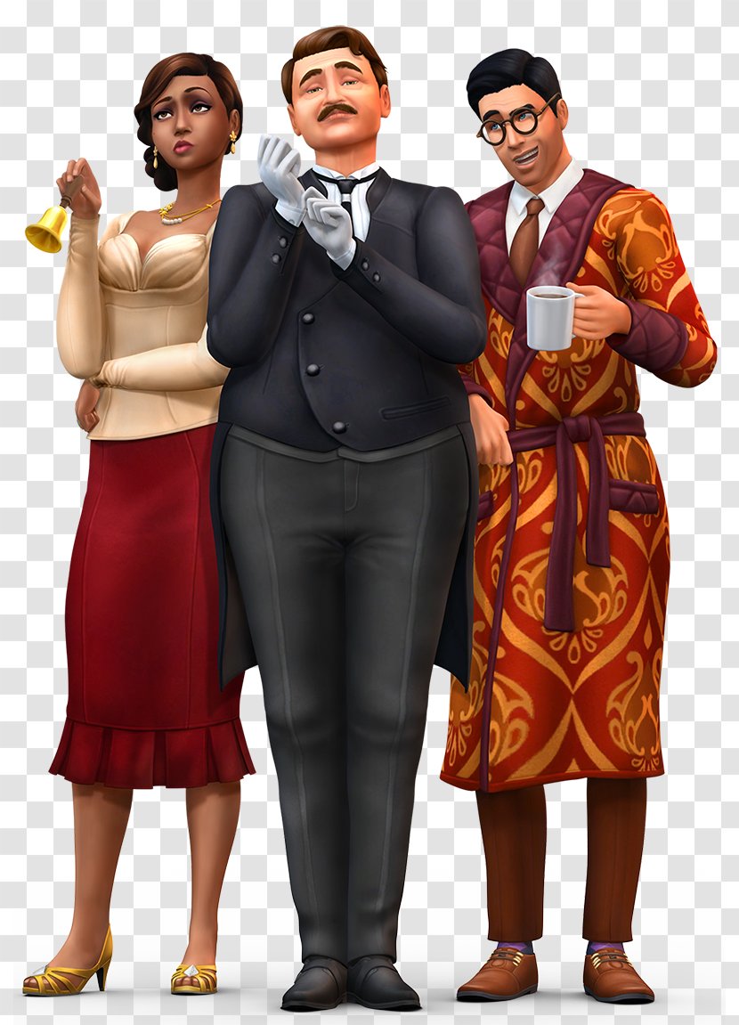 The Sims 4: Dine Out Get Together Vampires Urbz: In City - Suit - Electronic Arts Transparent PNG