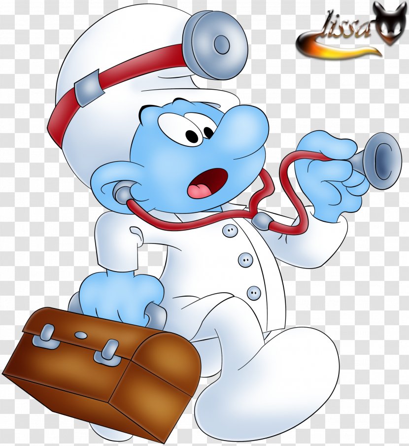 Doctor Smurf Baby The Smurfs Clip Art - Fictional Character - Feira De Divertimento Transparent PNG