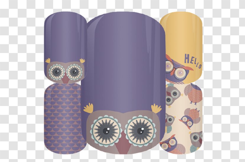 Owl - Purple Transparent PNG