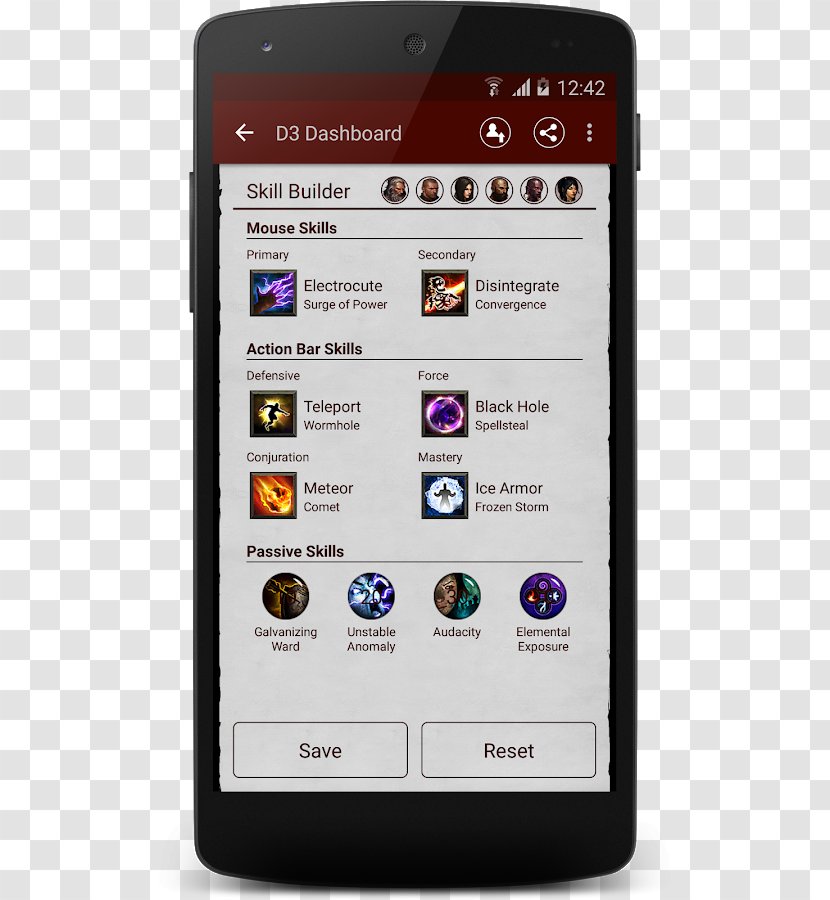 Feature Phone Smartphone Diablo III Android - Portable Communications Device Transparent PNG