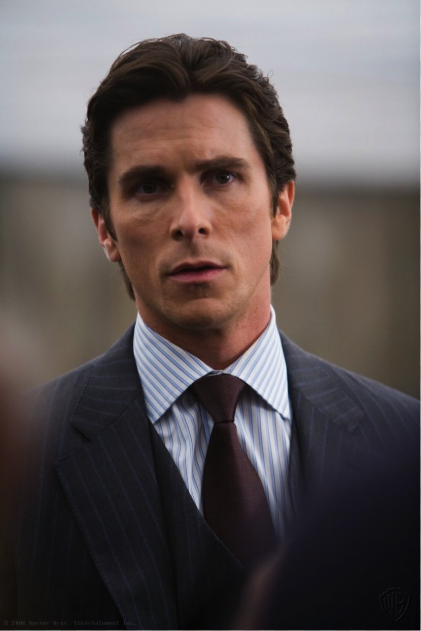 Christian Bale Batman The Dark Knight Film Actor - Tuxedo Transparent PNG