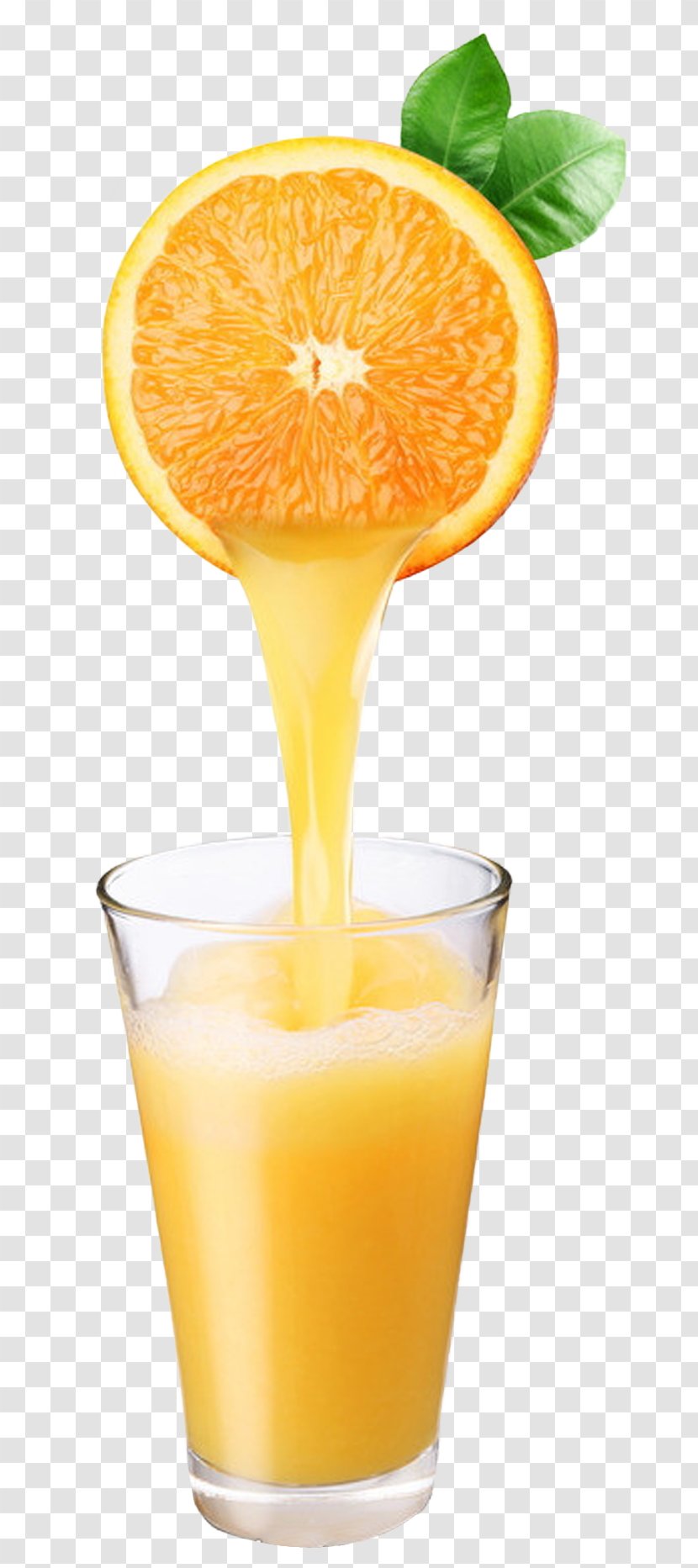 Orange Juice Soft Drink Smoothie Fruit - Vegetable - Ice Cream Cartoon Image Picture Material,Orange Transparent PNG