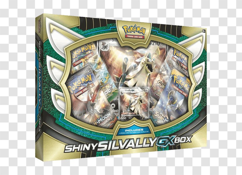 Pokémon Trading Card Game Collectible Pokemon Tcg Shiny Silvally-gx Box Collectable Cards - Pok%c3%a9mon - Duskull Transparent PNG