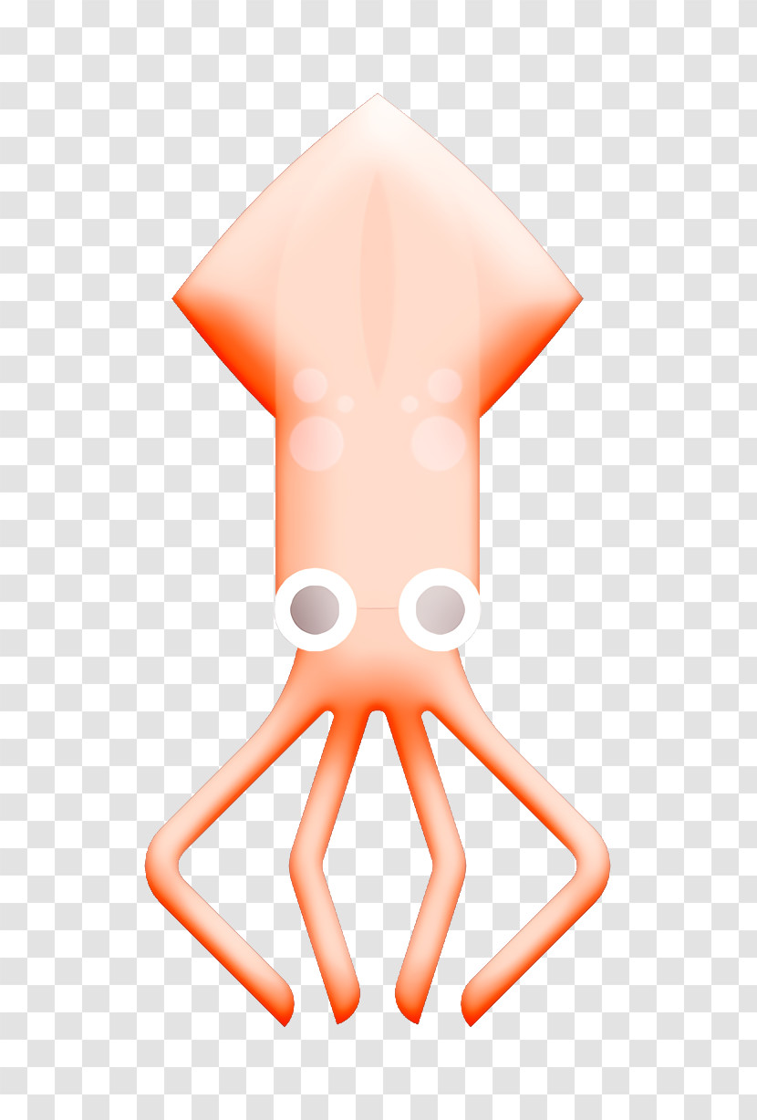Squid Icon Animals Icon Sea Life Icon Transparent PNG