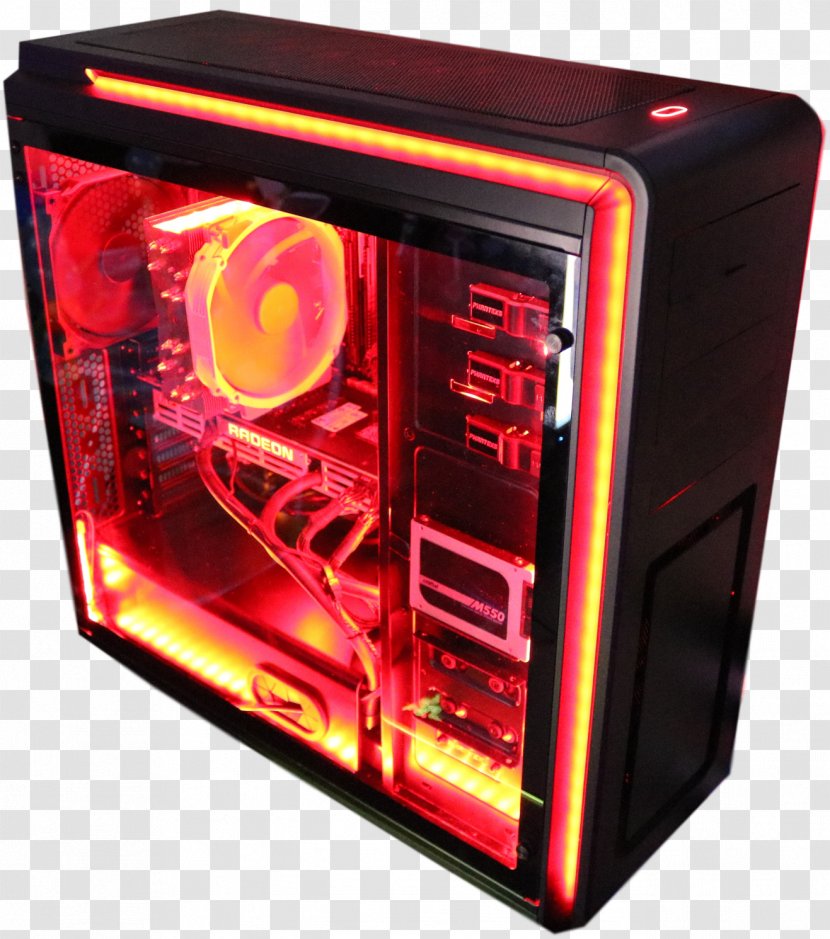 Computer Cases & Housings Phanteks Enthoo Luxe Full Tower Multicolor LED Strip - 1m (RGB, 1000mm) System Cooling PartsGlass Transparent PNG