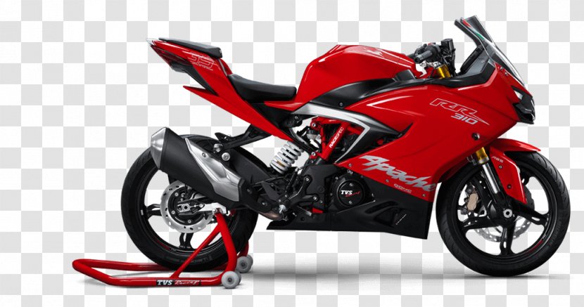 TVS Apache RR 310 One Make Championship Motor Company Motorcycle - Fairing Transparent PNG