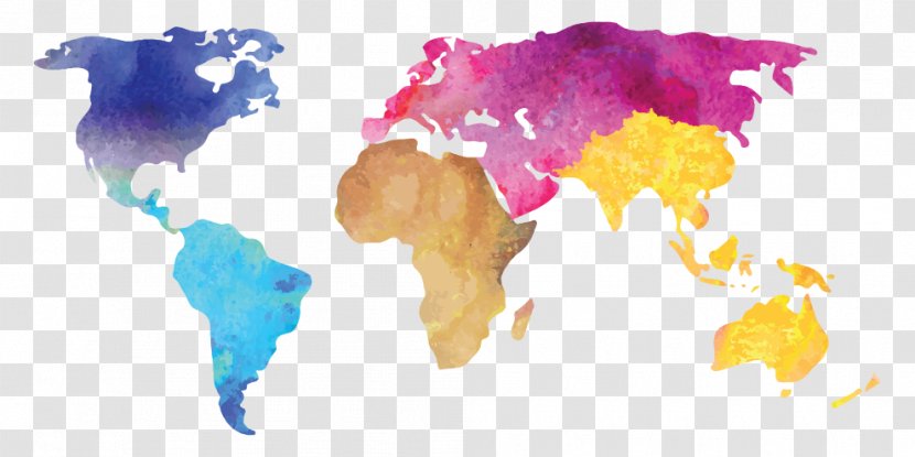 World Map Globe Blank Transparent PNG