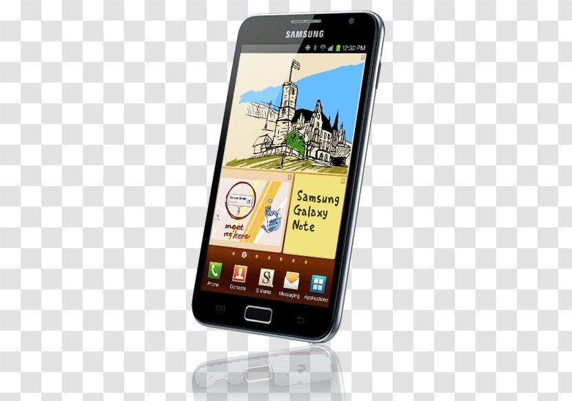 Samsung Galaxy Note II 4 Android Transparent PNG