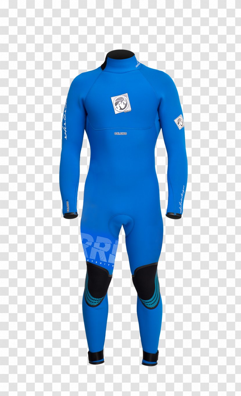Wetsuit Neoprene Celsius Diving Suit Dry - Azure - Antiskid Transparent PNG