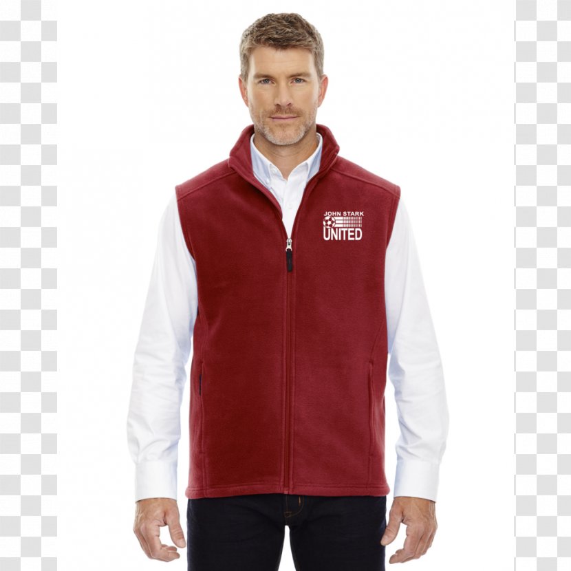 Fleece Jacket Gilets Polar Sweater Transparent PNG