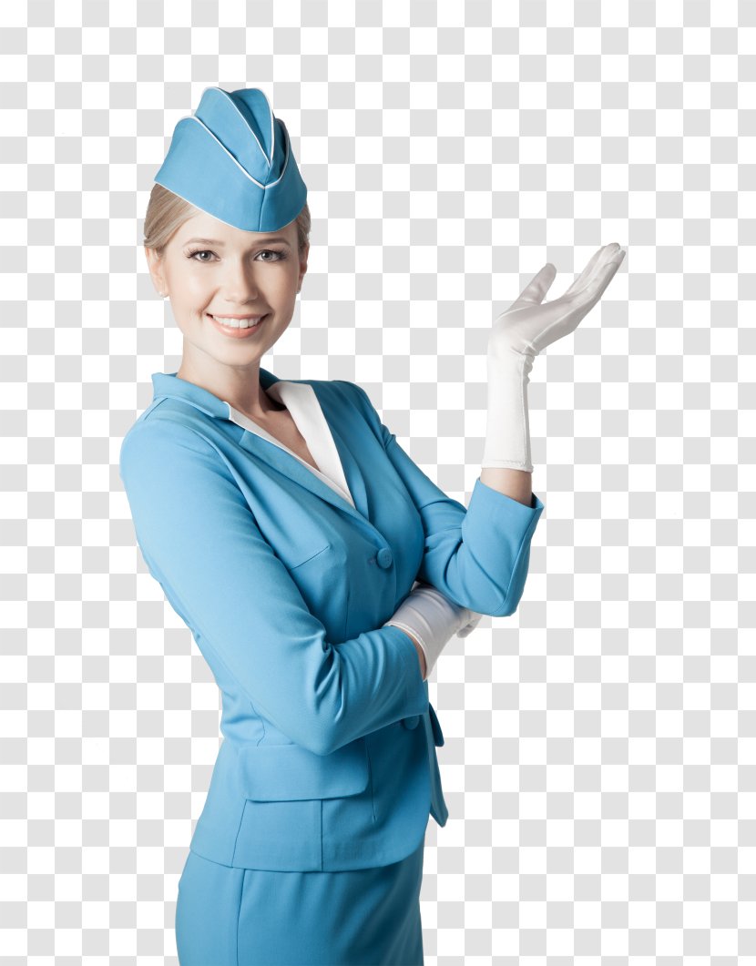 Flight Attendant Airplane Stock Photography Airline - Can Photo Transparent PNG