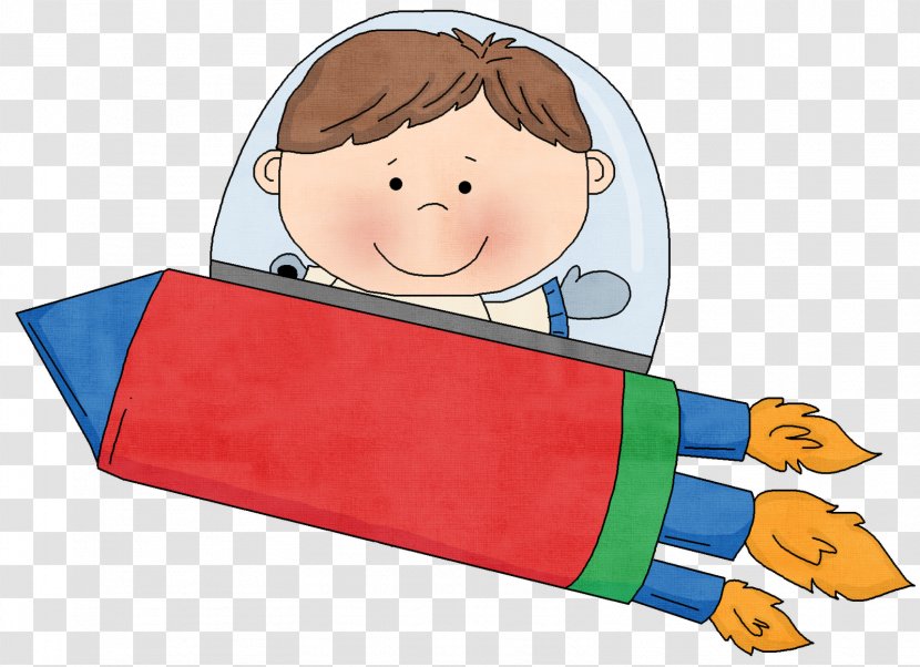 Pre-school Rocket Child Clip Art - Outer Space - School Adventure Cliparts Transparent PNG