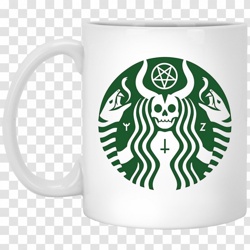 Cafe Starbucks Coffee Logo Brea - Symbol - Satan Transparent PNG