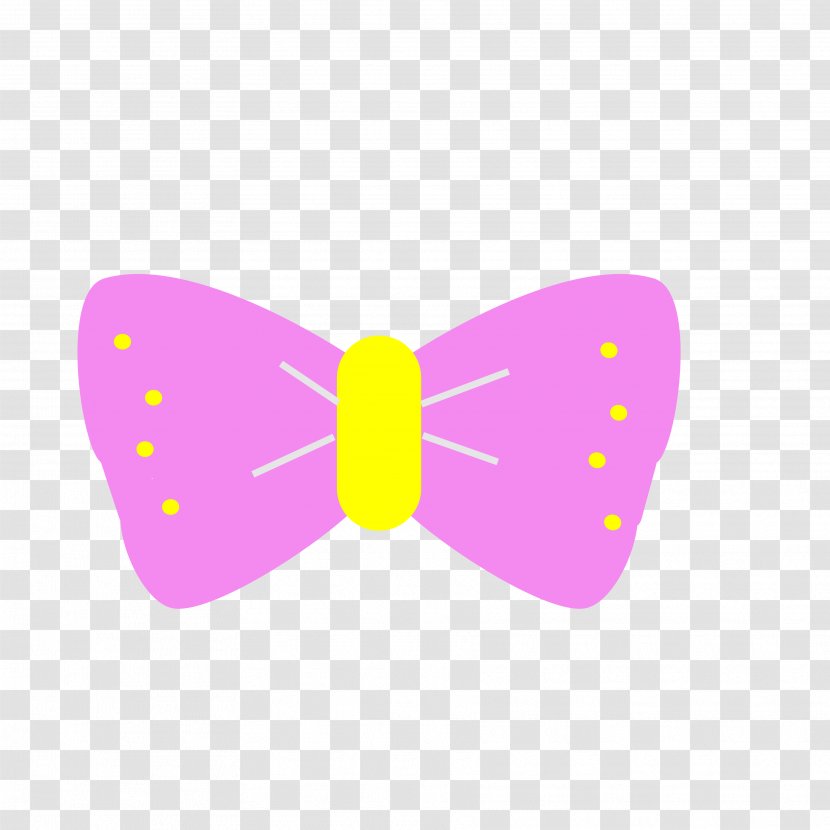 Desktop Wallpaper Pink Clip Art - Butterfly - BOW TIE Transparent PNG