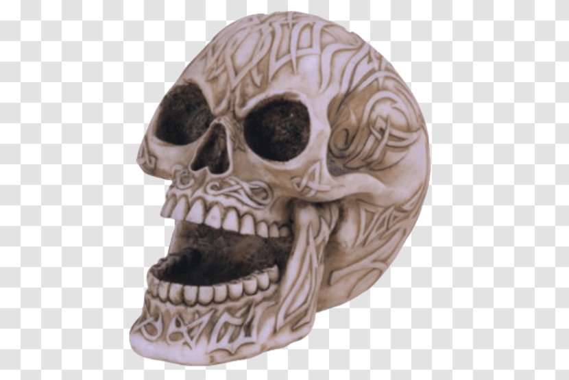 Skull Skeleton Figurine Transparent PNG