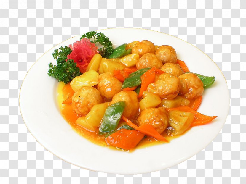 Kung Pao Chicken Sweet And Sour Pork Chinese Cuisine Nugget - Sauce - Pineapple Meat Transparent PNG