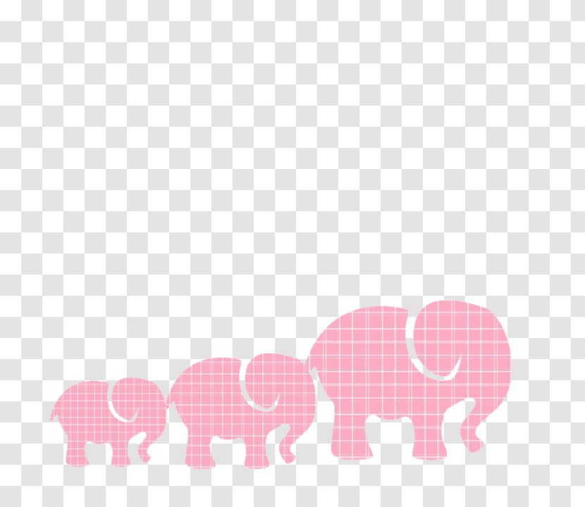 Seeing Pink Elephants Drawing Cartoon Image - Magenta Transparent PNG