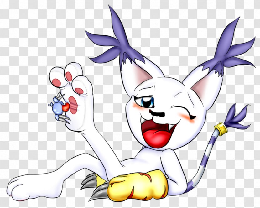 Rabbit Gatomon Easter Bunny Clip Art - Watercolor Transparent PNG