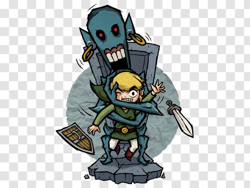 The Legend Of Zelda: Wind Waker Ocarina Time Link Princess Zelda Breath Wild - Video Game - Scatter Cartoon Transparent PNG