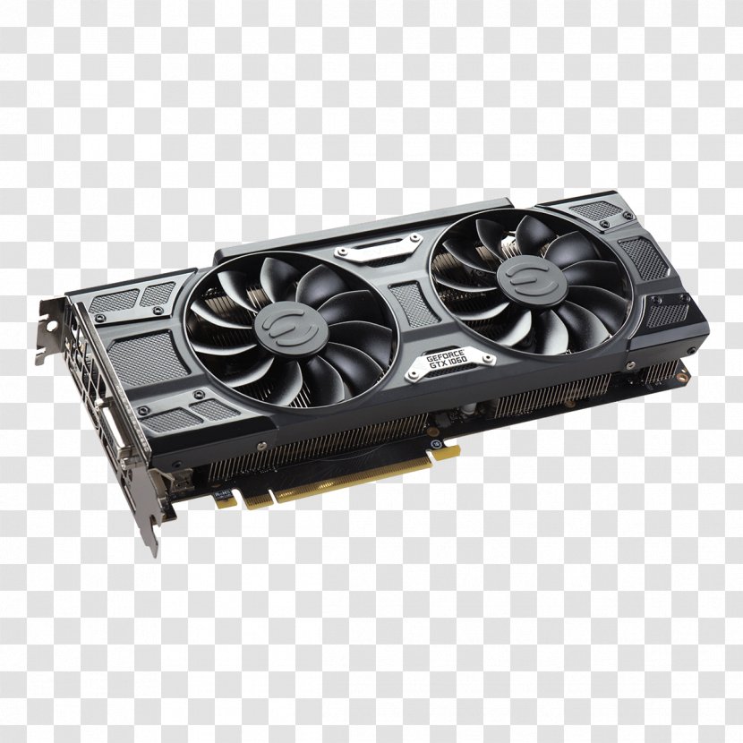 Graphics Cards & Video Adapters NVIDIA GeForce GTX 1060 EVGA Corporation 英伟达精视GTX GDDR5 SDRAM - Game - Card Transparent PNG