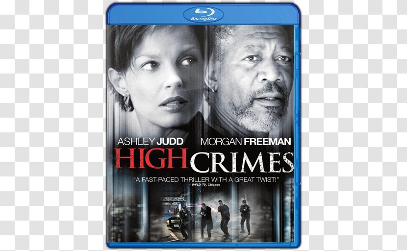 Morgan Freeman Ashley Judd High Crimes Blu-ray Disc Kiss The Girls - Bluray Transparent PNG