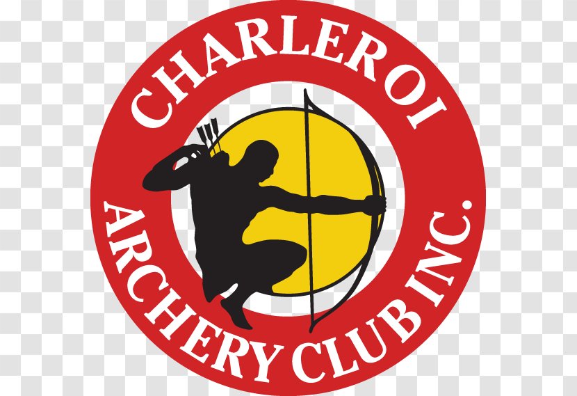 Charleroi Archery Club Logo Brand - Text Messaging - Equipment Transparent PNG