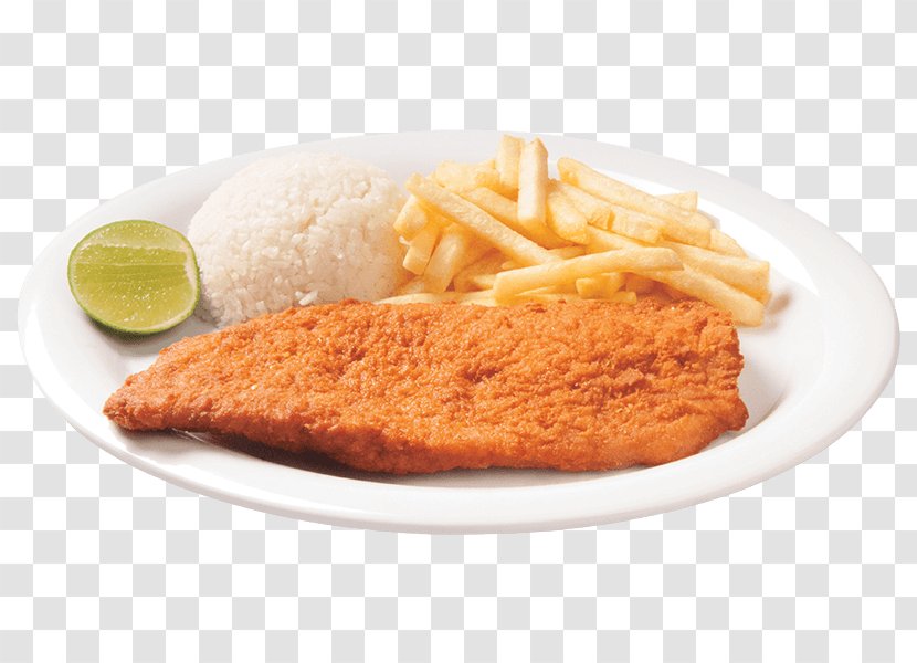 French Fries Schnitzel Cali Fried Chicken Veal Milanese - Mio Transparent PNG