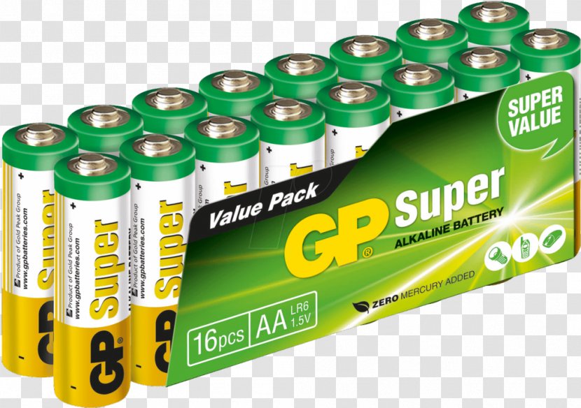 AAA Battery Electric Alkaline Gold Peak - Primary Cell - Rechargeable Transparent PNG