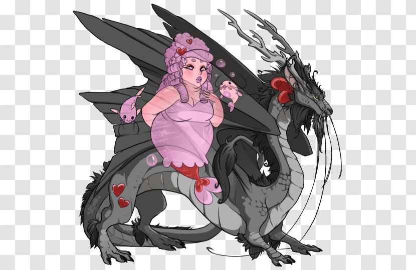 Dragon Drawing Female Art - Tree - Skin Problem Transparent PNG