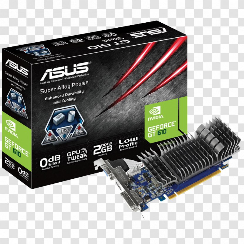 Graphics Cards & Video Adapters GeForce DDR3 SDRAM Digital Visual Interface Nvidia - Presentation Transparent PNG