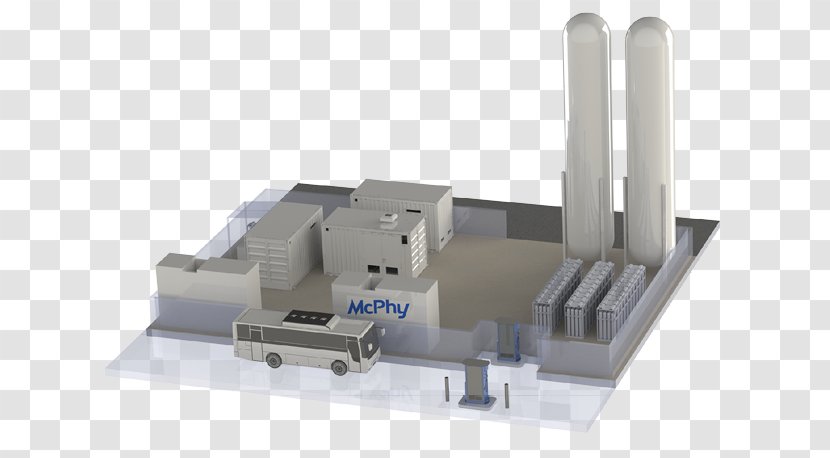 Hydrogen McPhy Energy Zero Emission Organization Vehicle - Carbon Dioxide - Hydropower Station Transparent PNG