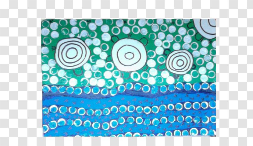 Visual Arts Circle Point Turquoise - Dot Watercolor Transparent PNG