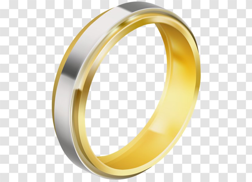 Wedding Ring Gold Jewellery Silver - Engagement Transparent PNG