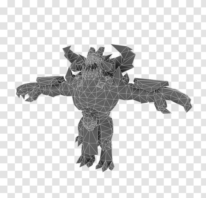 Low Poly Demon Asmodeus 3D Computer Graphics Character - Hand-painted Cartoon Animation Posters Transparent PNG