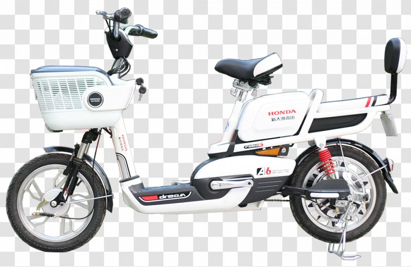 Electric Bicycle Scooter Hybrid Wheel Honda Transparent PNG