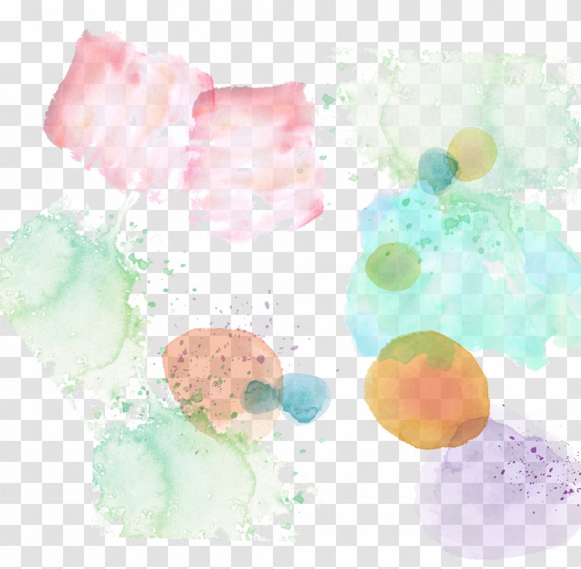 Watercolor Painting Download - Vecteur - Vector Ink Background Transparent PNG