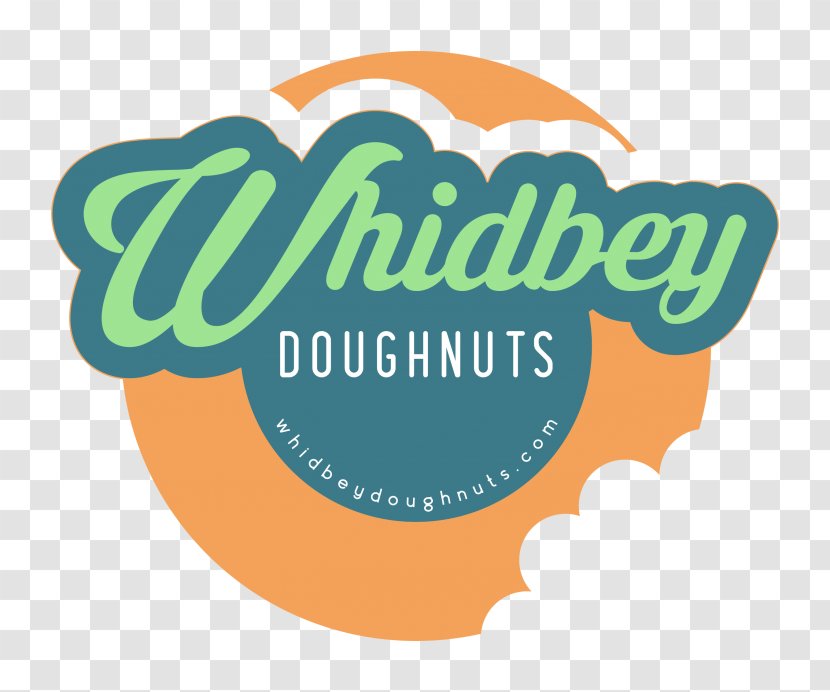 Whidbey Doughnuts Logo Product Font Clip Art - One Color Logos Transparent PNG