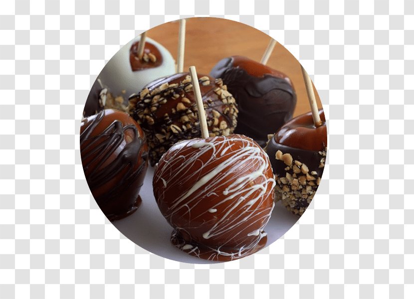 Chocolate Truffle Caramel Apple Praline Bonbon Balls - Frozen Dessert Transparent PNG