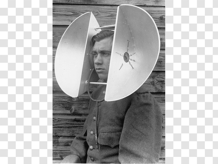 Second World War Hearing Loss Anti-aircraft Warfare Acoustic Mirror - Aid - Moose Head Transparent PNG
