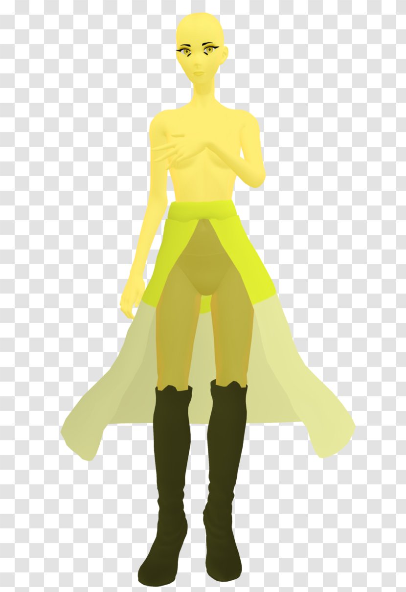 Thumb Homo Sapiens Cartoon Outerwear - Shoulder - Yellow Diamond Flyer Transparent PNG