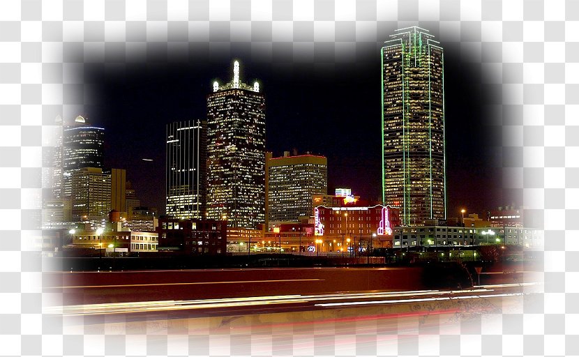 Skyline Night Advertising Samsung Galaxy S4 - Downtown - Dallas Transparent PNG