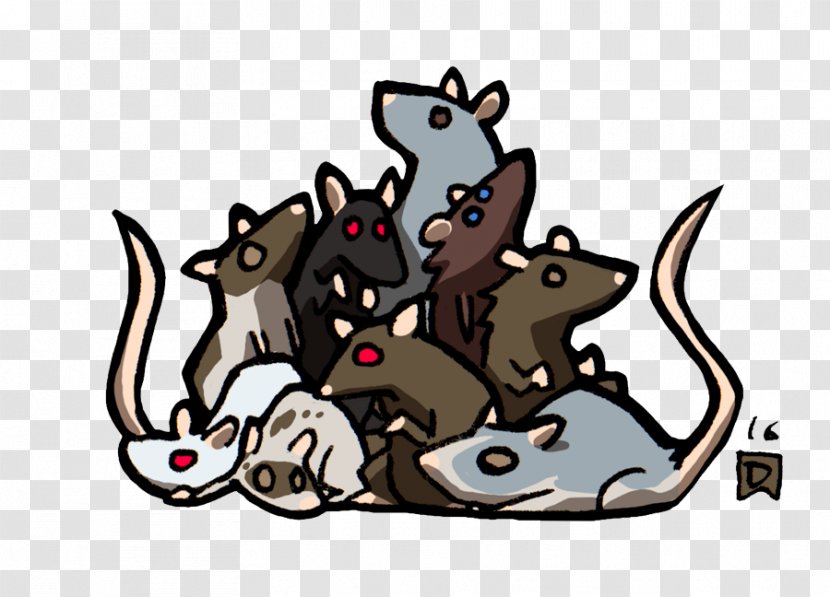 Dire Rat Dungeons & Dragons Ambush Drake Cat - Vertebrate - Mouse Transparent PNG