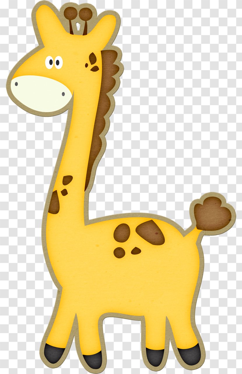 Animal Northern Giraffe Clip Art - Tail - Watercolor Transparent PNG