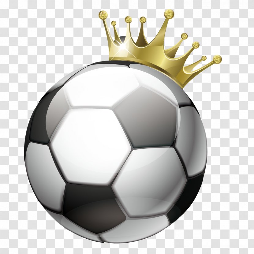 Football Crown Curve - Pallone Transparent PNG