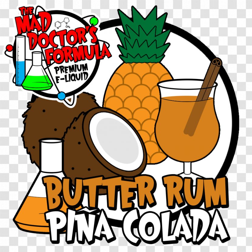 Piña Colada Cream Hot Buttered Rum Crème Caramel - Flavor - Drink Transparent PNG
