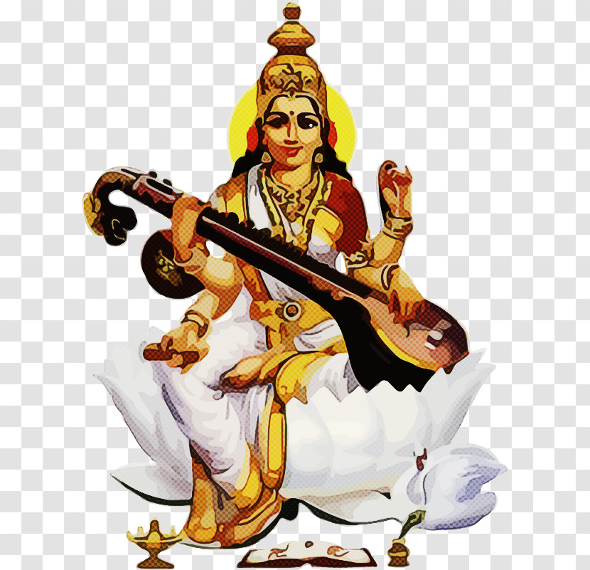 Saraswati Transparent PNG