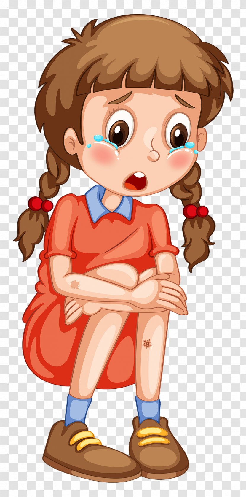 Cartoon Stock Photography Illustration - Frame - The Child Is Crying Transparent PNG